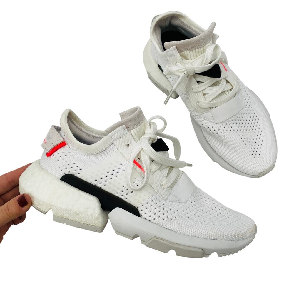 adidas 6.5 POD-S3.1 Cloud White Shock Red